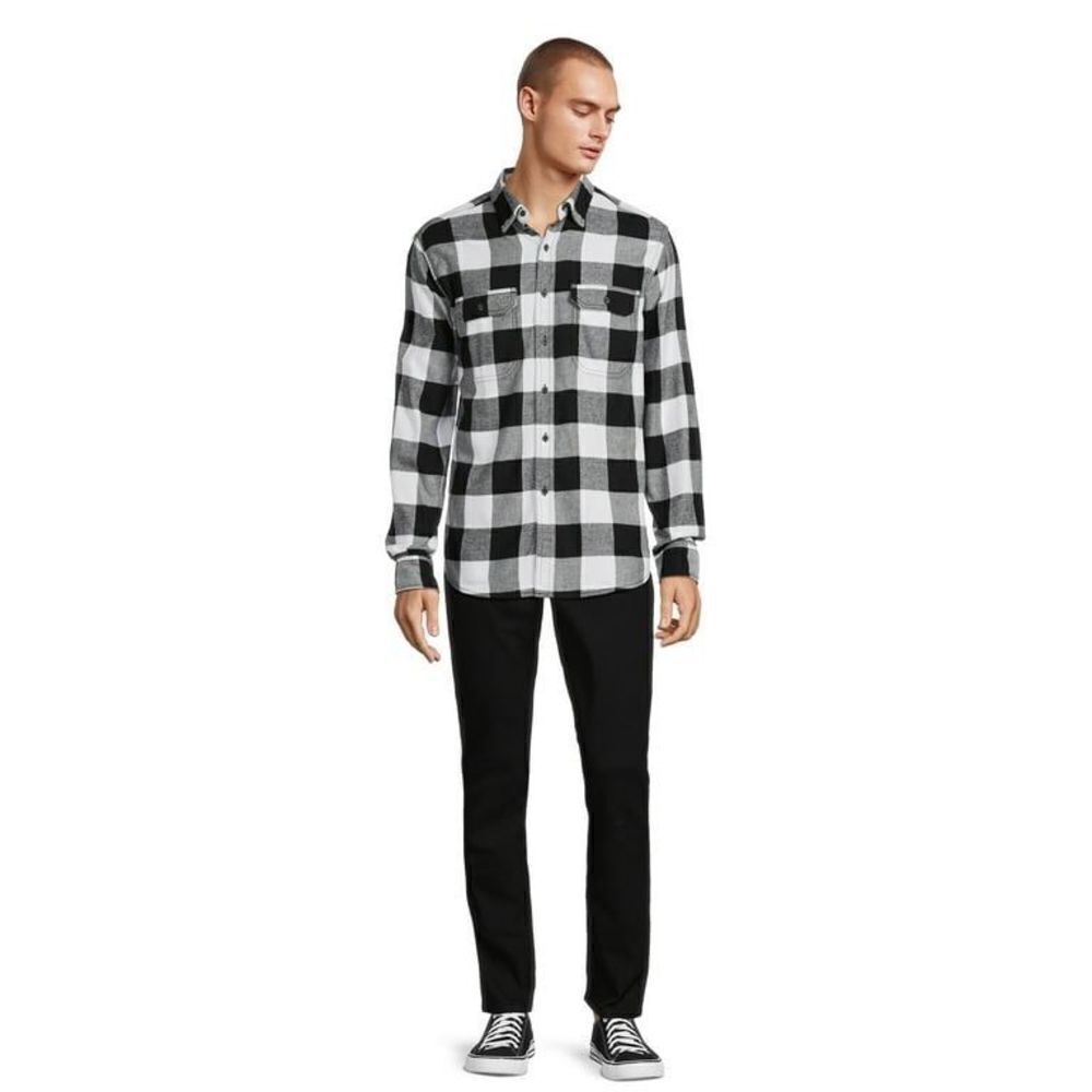 ✨George Men's Long Sleeve Flannel Shirt✨